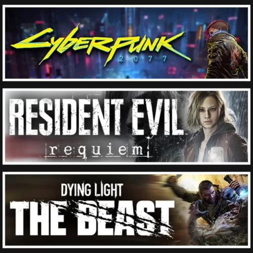  Cyberpunk +RE Requiem +The Beast